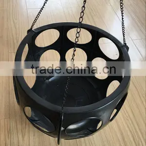 Vertical Hanging Garden Flower Ball Set/artificial Flower Pots With Chain thumbnail-5