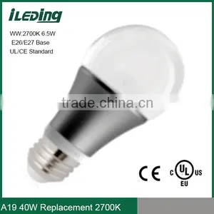 Dimmable A19 COB LED Bulb With E26/E27 Base 2700K Approval thumbnail-1