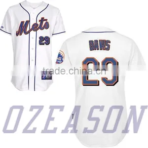 Custom Design Pattern Logo Names and Number Wool Baseball Jersey for Sale thumbnail-2