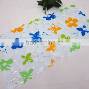 Printed Rose Flower Bath Mat Bathtub Mat thumbnail-5