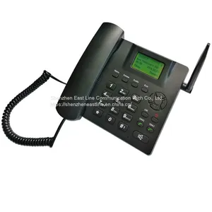 GSM Fixed Wireless Phone Dual SIM Card With Antenna For Office Home Remote Area Use thumbnail-1