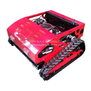 Crawler Lawn Mower With Remote Control Gasoline Engine Lawn Mower Grass Cutter Machine thumbnail-1