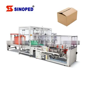 High Quality Automatic Water Bottle Case Packaging Line Spice Box Carton Packing Machine thumbnail-1