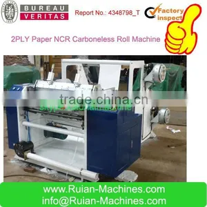Fax Roll Paper Slitting Rewinding Machine thumbnail-1