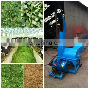 Promotional Maize Straw Cutter and Crusher Electric Trimmer Iron Silage Grass Cutting Machine Grass Chopper for Animals Feed thumbnail-3