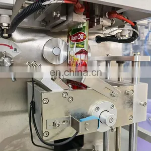 Best Selling Automatic Tomato Paste Sachet Filling Packing Machine Ketchup Sachet Packing Machine Price thumbnail-4