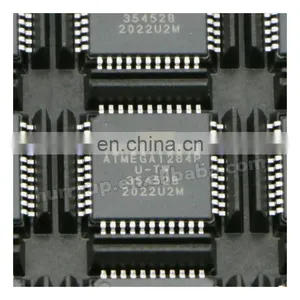 IC Chip ATMEL ATMEGA1284P U-TW 35452B 2022U2M, ATMEGA1284P-AU Processor thumbnail-1