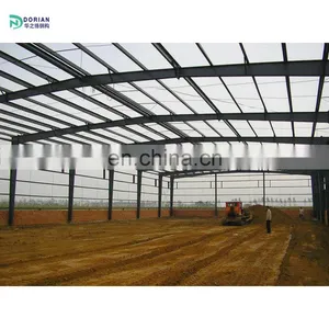 Public Prefab Houses Pre Engineered Steel Buildings Warehouse Storage With Steel Rack thumbnail-4