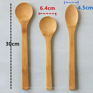 Bamboo Utensil Wholesale /bamboo Cooking Utensils With Smile Face Sale thumbnail-2
