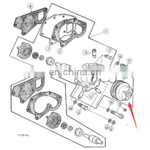 2021 Chinese Agriculture Machinery Parts Kubota DC 70 68 Half Feed Combine Harvester Spare Parts thumbnail-5