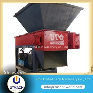Single Shaft Shredder Supplier in China, Shredder Plastic, Wood, Cable Shredding thumbnail-1