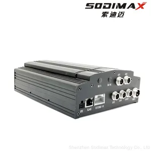 4CH GPS HDD 12V Mobile DVR System for Vehicle With 4 Car Cameras thumbnail-2