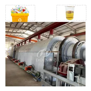 Pure PP/PE/PS/ABS Plastics to Fuel Oil Recycling Pyrolysis Machine Aluminum Plastic Pyrolysis Plant thumbnail-4