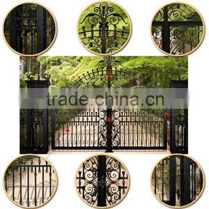 Top Manufacturer Classical Design Garden Gate Iron Gate Quality Choice thumbnail-6