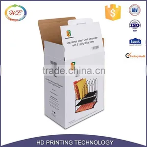 Chinese Supplier Color Printing Corrugated Carton Package Cardboard Paper Small White Boxes thumbnail-1