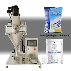 Automatic Bottle Chili Pepper Seasoning Auger Powder Filling Machine thumbnail-1