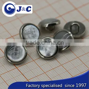 Resin Doming White MOP Shell Buttons,Resin Droping White MOP Shell Buttons, thumbnail-3