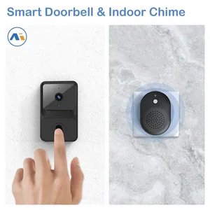 Smart Intercom Home Security Doorbell HD 480P Smart Video Camera Door Phone Remote Smart Doorbell With 2.4GHz Wifi thumbnail-1