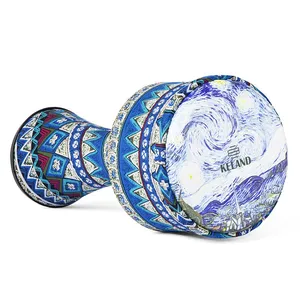 Hand Drum Factory Wholesale ABS Material Portable Djembe Drum Hand Percussion thumbnail-5