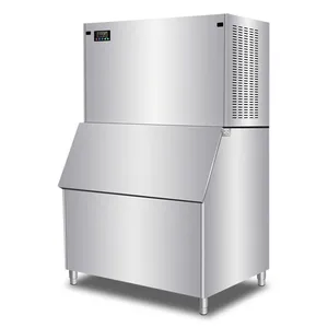 1 Ton Commercial Cube Ice Machine Food-Grade Stainless Steel | CE/ISO Certified thumbnail-2