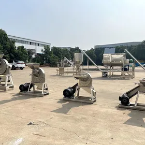 China Industrial Food Grinding Machine Universal Coarse Crusher Pulverizer Machine Turmeric Powder Machine Fine Powder Grinding Machine thumbnail-4