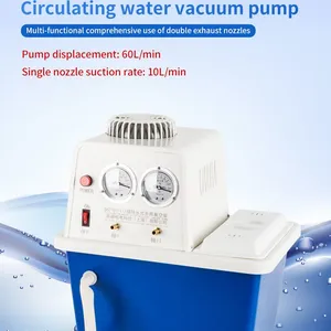 Tuohu Circulating Water Vacuum Pump Laboratory Stainless Steel 2/4/5 Pump Head Corrosion-resistant Material thumbnail-1