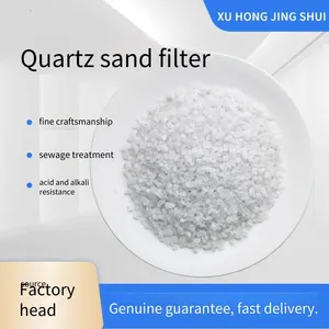 Quartz Sand Filter Media for Pre-treatment of Food-grade Production Water, Circulating Water Filtration, and Wastewater Treatment in Paper Mills thumbnail-3