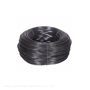 Low Carbon Steel Binding Wire BWG 18 BWG 16 Rebar Tie Wire 16.5 Gauge Black Wire thumbnail-1