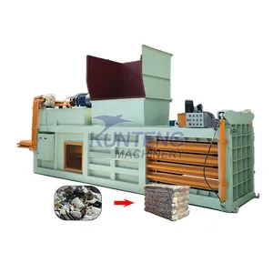 Hydraulic Horizontal Clothes Garbage Plastic Garbage Solid Garbage Compressor Baler EPC thumbnail-1