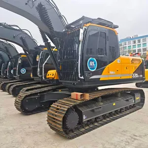 Used Hyundai R220LC-9S 22.25-Ton Crawler Excavator for Sale thumbnail-2