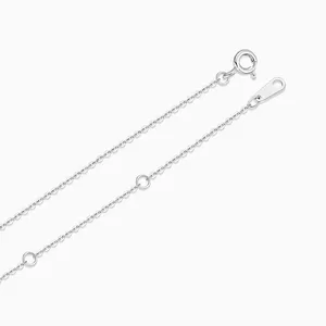 Shining Star Jewelry Adjustable 925 Silver Zircon Women's Fine Infinity Bracelet thumbnail-4