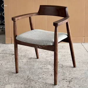 Commercial Traditional Solid Wood Bentwood Frame Dining Chairs 1 Year Warranty for Kitchen Restaurant Gym Bathroom Workshop Use thumbnail-3