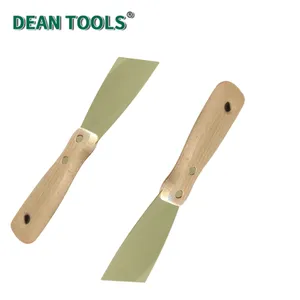 Brass Knife,Putty,Spackle Knife,Safety Scraper Tool,Wallpaper Scraper, Painters Tool, Paint Remover for Wood thumbnail-4