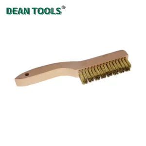 Non-Sparking Bent Handle Brush Shoe Handle Spark-Free Surface Cleaning for Hazardous Industrial Environments thumbnail-4