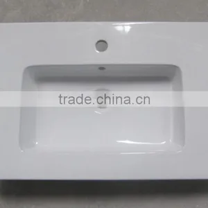 D80 Modern Bathroom Design, Deluxe Quality Vanity Basin Cabinet Basin, Ceramic Vanity Top for Bathroom Furniture thumbnail-2