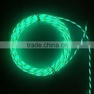2.3MM Flexible Neon Light Glow Motion Chasing EL Wire thumbnail-2