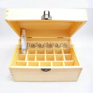 Essential Oil Packaging and Store Box of Variety of Wood thumbnail-2