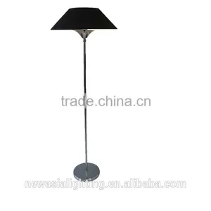 2015 CE Certificate Standard Modern Chrome Steel Metal Iron With Tapered Lamp Shade Flool Lamp thumbnail-1