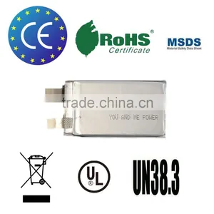 HRB 1300mah 25C Lithium Polymer Battery Cell 3.7V High Capacity thumbnail-1