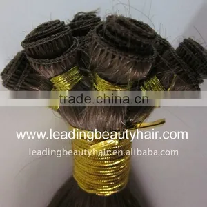 Human Remy Hair Machine Made Hair Weft thumbnail-1