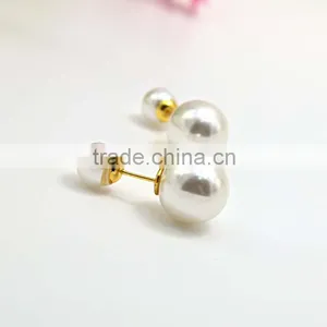 Bridal Jewelry Set 316l Stainless Steel Lady Pearl Jewelry Set thumbnail-2