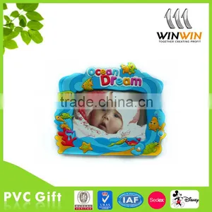 Personalized High Quality 3D Cute Bear PVC Photo Frame/Picture Frame thumbnail-3