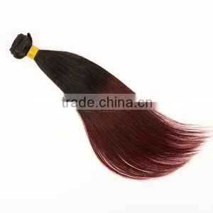 Two Tone Ombre Remy Virgin Russian Human Hair Weave Weaving thumbnail-6