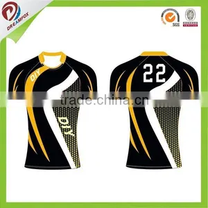 100% Polyester Custom Rugby Jersey New Design Custom Rugby Ball,south Africa Rugby Jersey thumbnail-1