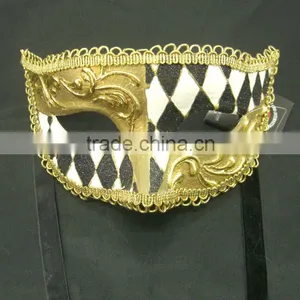 Princess Party Magic Venice Mask Masquerade Ball Half Face Mask Blank Masquerade Mask thumbnail-1