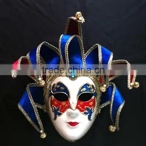 Full Face Paper Mache Brazilian Carnival Mask thumbnail-1