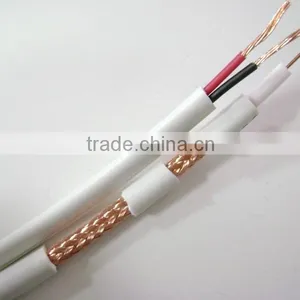 Factory Outlet Approve RoHS,CE,ISO9002 Coaxial Cable Rg59 With Power Line Applied in CCTV thumbnail-5