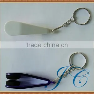 Portable Mini Eyeglass Cleaner Keychain for Promotion thumbnail-1