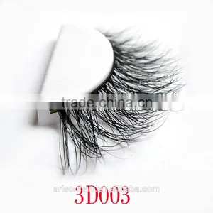 Wholesale Price Luxury 3D Mink Fur Lashes False Strip Eyelash Extension ,custom Package thumbnail-3