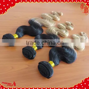 2014 Two Tone Color Brazilian Body Wave Cheap Ombre Hair Extension thumbnail-1
